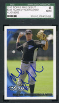 Noah Syndergaard Sgc Coa Autograph 2010 Topps Rookie Authentic Hand Signed