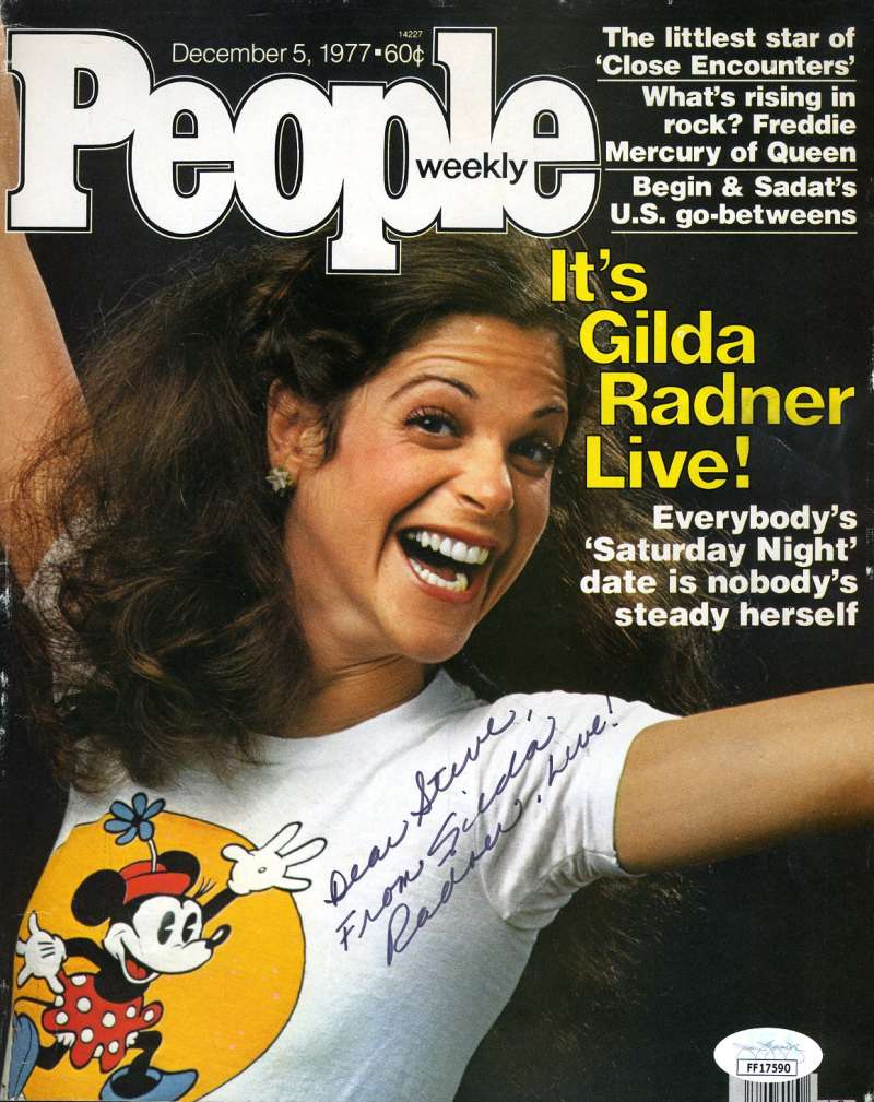Gilda Radner Jsa Coa Autograph 8x10 Photo Hand Signed