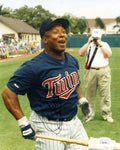 Kirby Puckett Jsa Coa Autograph 8x10 Original Photo  Signed Authentic