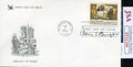 Warren Burger Jsa Cert Hand Signed Supreme Court Fdc Autograph