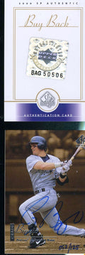 Craig Biggio Autograph Upper Deck Buy Back 1999 Authentic Hand Signed