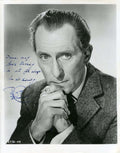 Peter Cushing Psa Dna Coa Hand Signed 8x10 Photo Autograph
