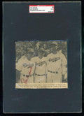Joe Medwick Sgc Coa Autograph 5x7 Photo  Hand Signed Authentic
