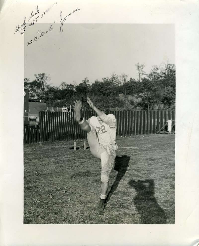 Dub Jones Psa Dna Coa Signed 8x10 Vintage Us Navy Photo Autograph