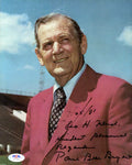 Paul Bear Bryant PSA DNA Coa Autograph Hand Signed 8x10 Photo