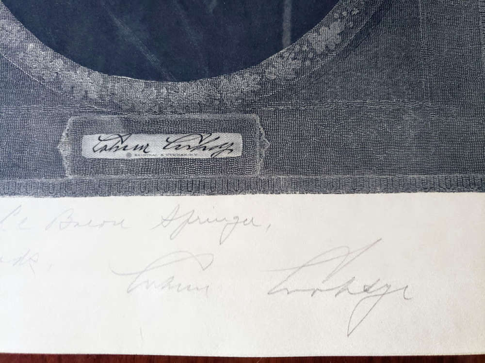 Calvin Coolidge JSA Coa Hand Signed 14x11 Photo Autograph