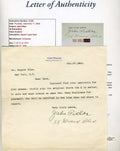 Jake Pitler JSA Coa Autograph Hand Signed 1940 Brooklyn Dodgers Letter