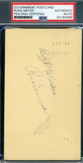 Russ Meyer PSA DNA Coa Autograph Hand Signed 1950 GPC