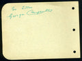 Georges Carpentier JSA Coa Hand Signed Album Page Autograph