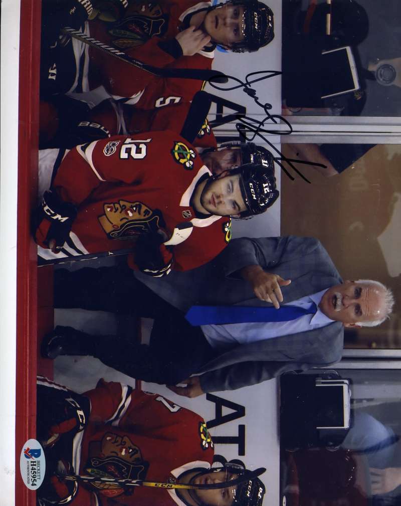 Joel Quinneville BAS Beckett Coa Hand Signed 8x10 Photo Autograph
