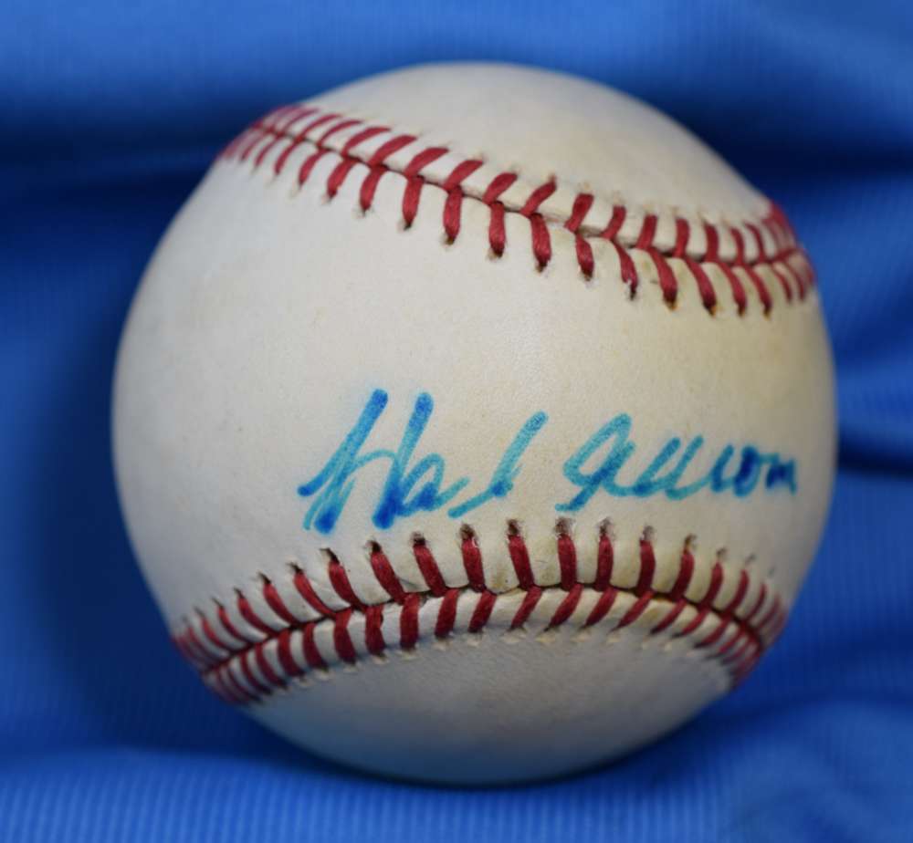 Hank Aaron JSA Coa Autograph Feeney National League ONL Hand Signed BasebaLL