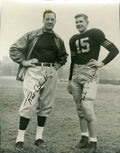 Earl Red And Bob Blaik JSA Coa Autograph Hand Signed 7x9 Original Army Photo