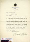 Judge Charles Evans Hughes JSA Coa Hand Signed 1908 Letter Supreme Court Justice Autograph