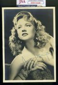Anne Jeffreys JSA Coa Signed 5x7 Photo Autograph