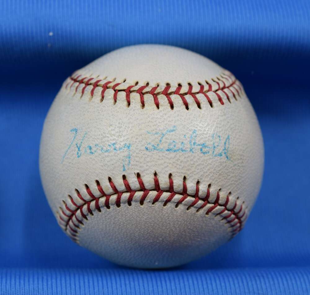 Nemo Lebold JSA Loa Autograph Rare Hand Signed BasebaLL