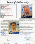 Mel Harder 1934 Goudey Rookie JSA Loa Autograph Authentic Hand Signed