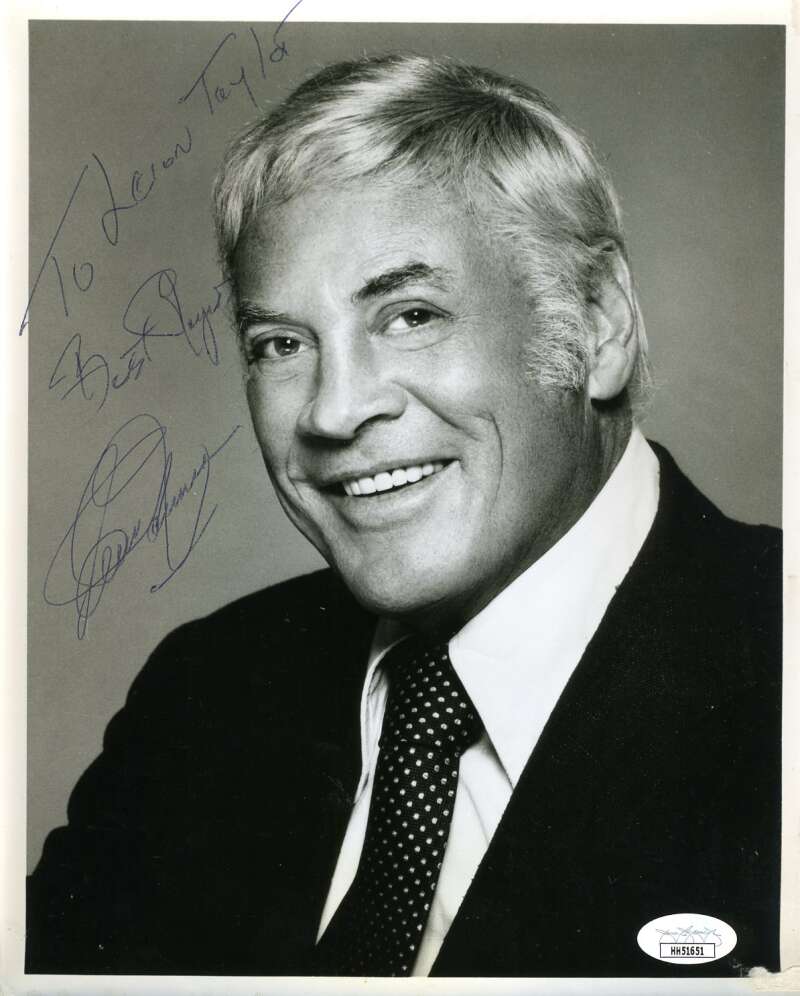 Carroll Rosenbloom Jsa Coa Autograph Hand Signed 8x10 Rams Photo