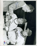 Eddie Sawyer Ford Frick PSA DNA Coa Autograph Hand Signed 8X10 Wire Photo