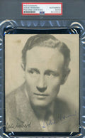 Leslie Howard D.43 PSA DNA Coa Signed Rare 5x7 Photo GWTW Ashley Wilkes Autograph