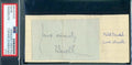 Field Marshall Archibald Wavell PSA DNA Coa Hand Signed Album Page Autograph