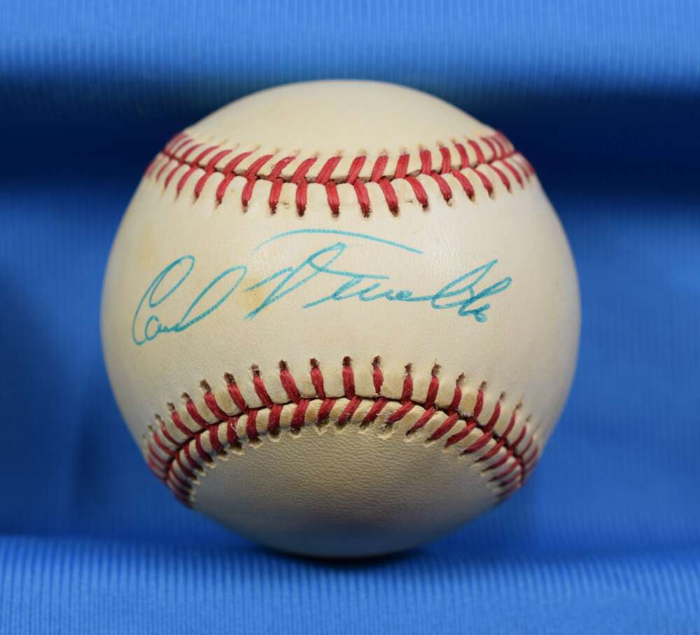 Carl Furillo JSA Coa Autograph National League ONL Hand Signed BasebaLL