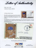 Walt Alston PSA DNA Coa Autograph Hand Signed 1983 FDC Cache