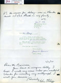 Ken Strong JSA Coa Autograph Hand Signed 1970 Handwritten Letter