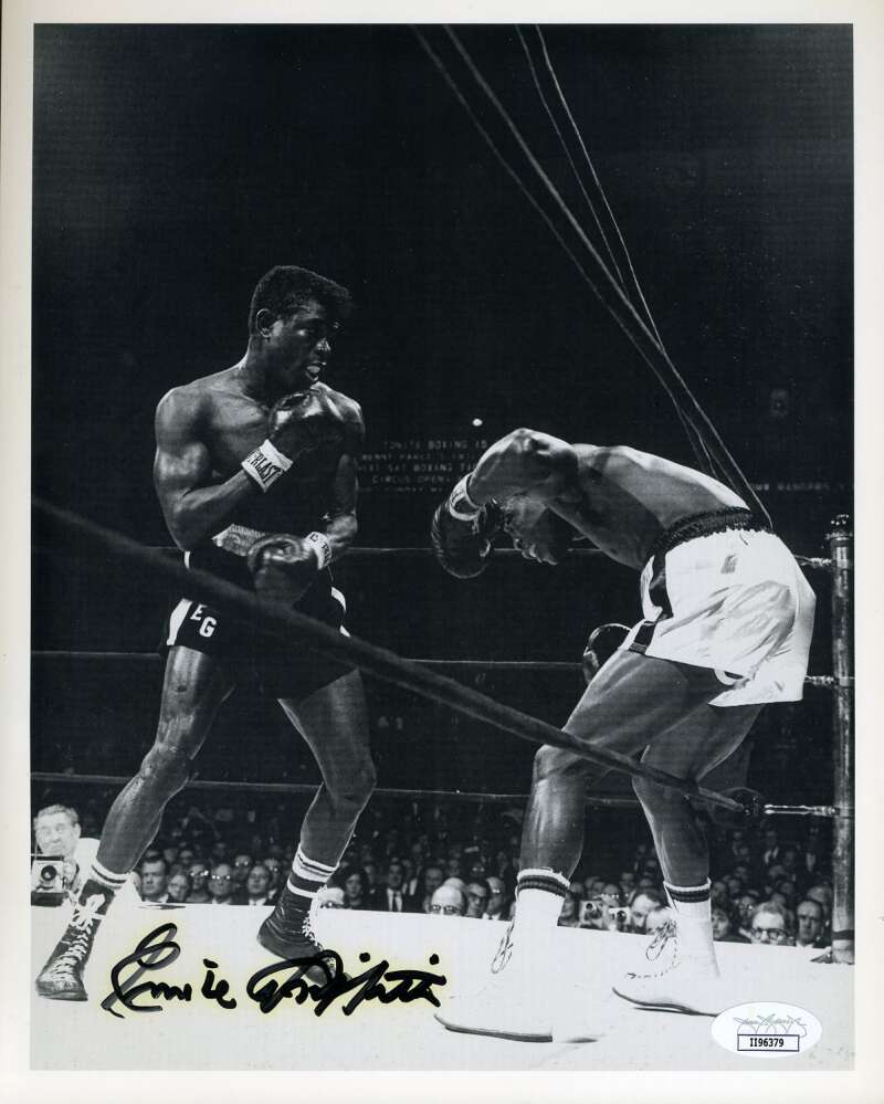Emile Griffith JSA Coa Autograph 8x10 Photo Hand Signed