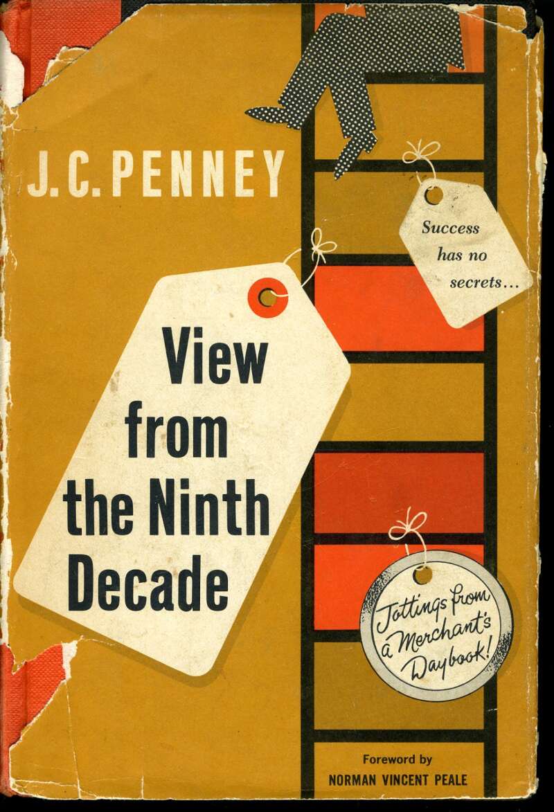 JC Penney JSA Hand Signed View From The Ninth Decade Book Autograph