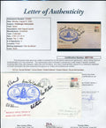 Ronald McNair JSA Coa Hand Signed By 5 Challenger FDC Cache Autograph