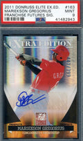 Didi Gregorious PSA DNA Coa Autograph 2011 Donruss Elite Rookie Hand Signed