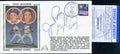 Jim And Gaylord Perry PSA DNA Coa Autograph Hand Signed 1987 FDC Cache