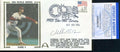 Willie McGee PSA DNA Coa Autograph Hand Signed 1982 World Series FDC Cache