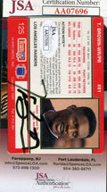 Tom Brown JSA Coa Autograph 1992 Action Packed Hand Signed