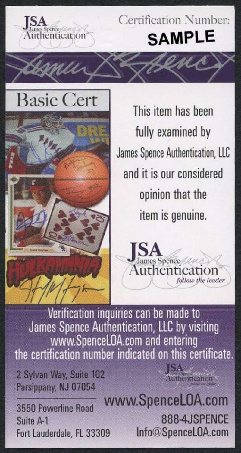 Tim Conway JSA Coa Hand Signed 1991 Starline Hollywood Card Autograph
