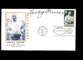 George Musso Hand Signed Jim Thorpe FDC Cache Autograph NFL HOF