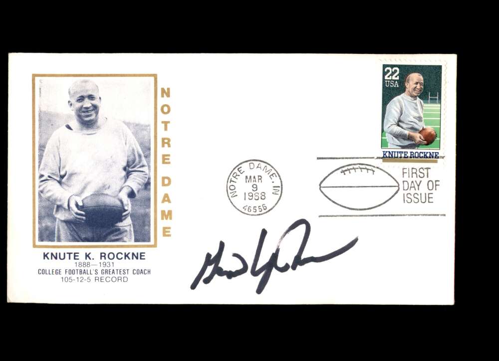 Gene Upshaw Hand Signed Jim Thorpe FDC Cache Autograph NFL HOF