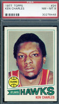 Ken Charles Psa Nm Mt 8 1977 78 Topps