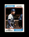 Bob Stinson Hand Signed 1974 Topps Montreal Expos Autograph