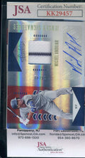 Miguel Adujar JSA Coa Autograph 2020 Panini Jersey Signatue Signed