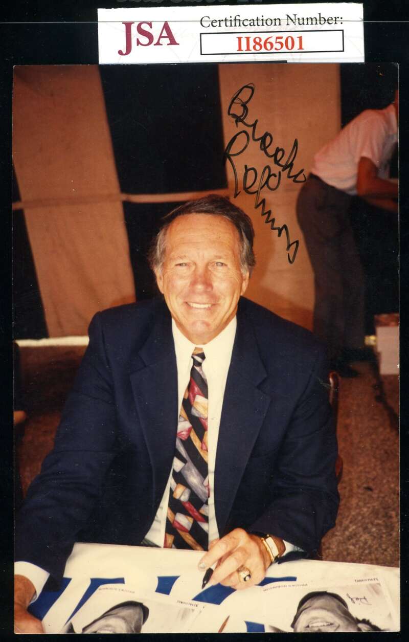Brooks Robinson JSA Coa Hand Signed Original Orioles Photo Autographed