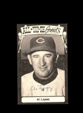 Al Lopez Hand Signed 1975 TCMA Postcard  Autograph