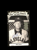 Bob Lemon Hand Signed 1973 TCMA Postcard  Autograph