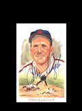 Enos Slaughter Signed Perez Steele Celebration Postcard  Autograph