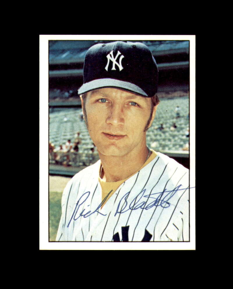Rick Bladt Hand Signed 1975 SSPC New York Yankees Autograph