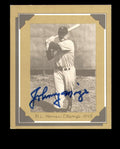 Johnny Mize Hand Signed 1977 Johnny Mize HoF Story Autographed