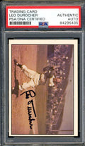 Leo Durocher Signed PSA DNA Coa 1979 TCMA Autograph