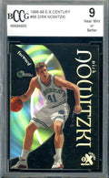 Dirk Nowitzki Beckett BCCG 9 1998 E-X Century Rookie