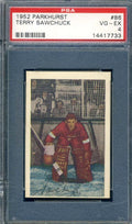 Terry Sawchuk PSA 4 , 9 Without Centering 1952 Parkhurst