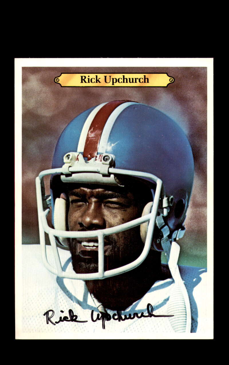 Rick Upchurch Hand Signed 1980 Topps Super Denver Broncos Autograph